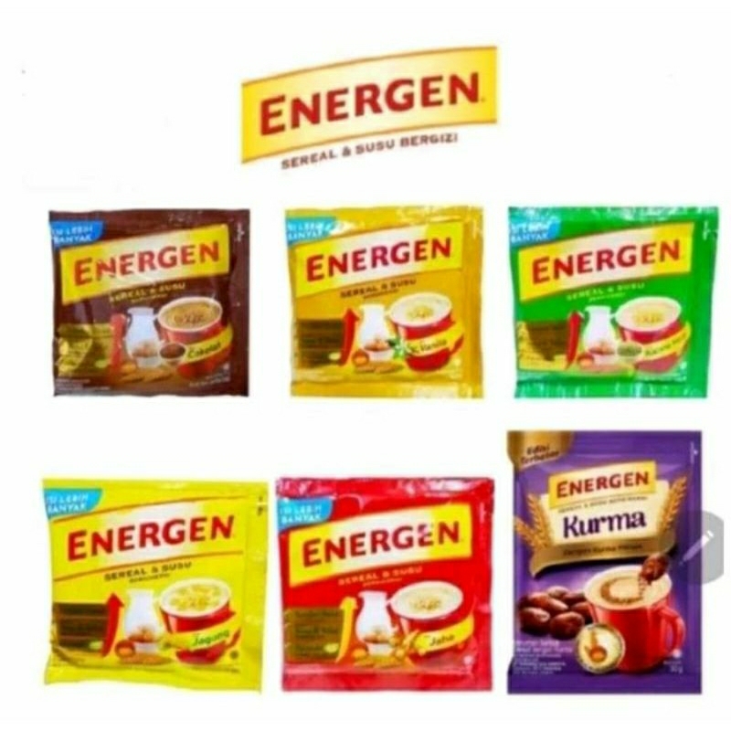 

ENERGEN ALL VARIANT | ENERGEN SEREAL | BARU LEBIH BESAR | PROMO ENERGEN SUSU SEREAL | UKURAN BESAR | ENERGEN COKLAT KACANG HIJAU VANILA JAHE JAGUNG KURMA ALL VARIAN SEMUA RASA DISKON | ENERGEN PROMO DISKON TERMURAH | #ENERGEN | SARAPAN SEHAT | SEREAL