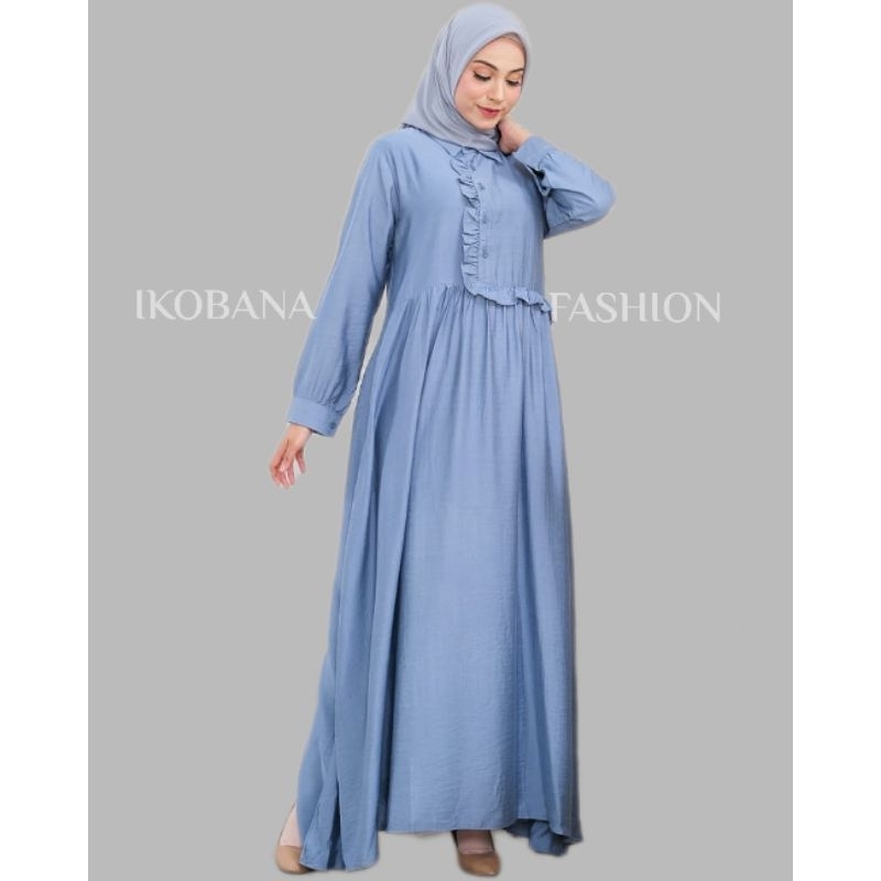 GAMIS BUSUI ADEM BELLA LINEN IMPORT | DRESS BELLA LINEN PREMIUM ADEM NYAMAN | GAMIS WANITA | BAJU WA