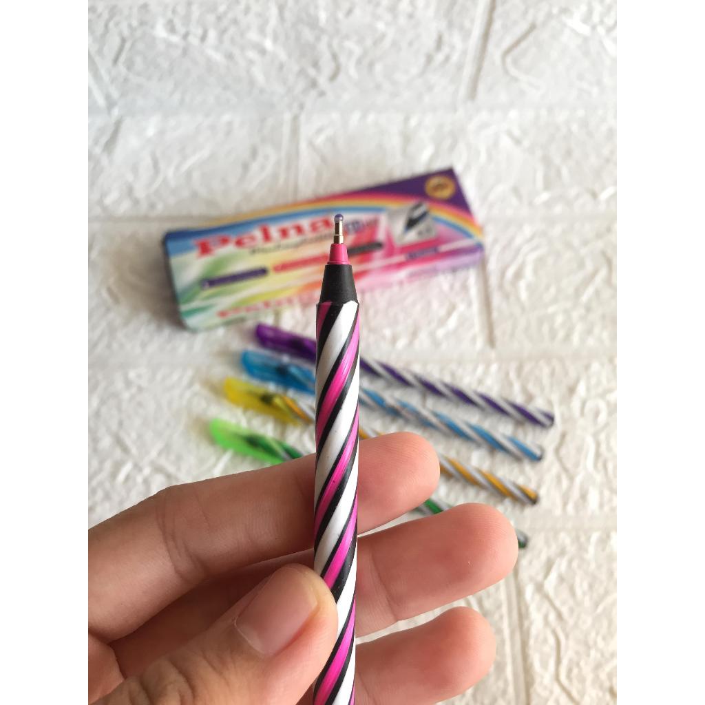 

(A65) Pulpen Ulir PELNA / ESCO X 5 (0.7mm - Hitam)