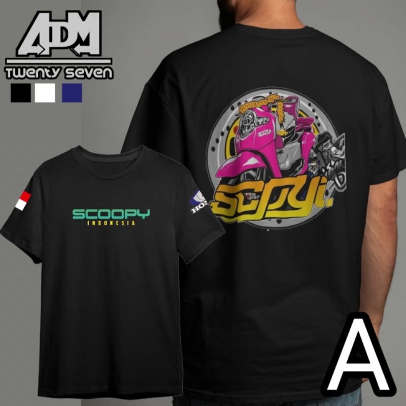 Kaos Team Scoopy Kaos Scoopy Fi Kaos Scoopy Led Kaos Honda Scoopy