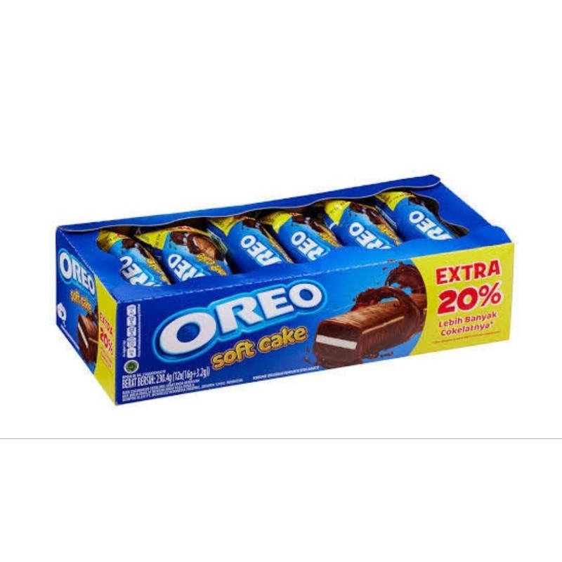 

Oreo Soft Cake Bolu Box isi 12 Sachet @ 16 gram