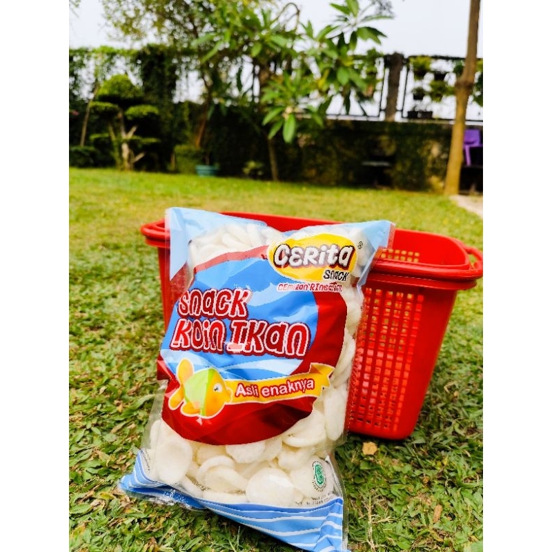

SNACK KERUPUK KOIN IKAN 200GR