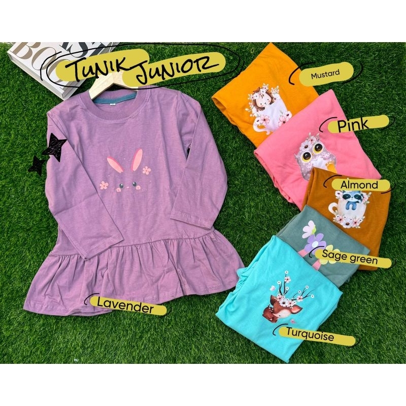 UI337 TUNIK KAOS LP/TUNIK ANAK/TUNIK KAOS/TUNIK KEKINIAN/TUNIK HARIAN/TUNIK LUCU/TUNIK TERBARU/TUNIK