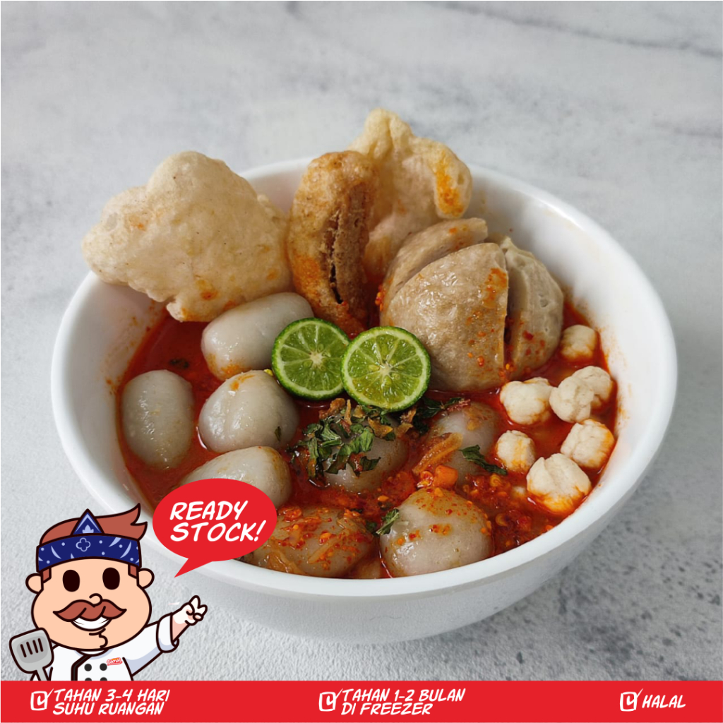 

PAKET CINCANG (Baso Aci Baso Daging Cincang)