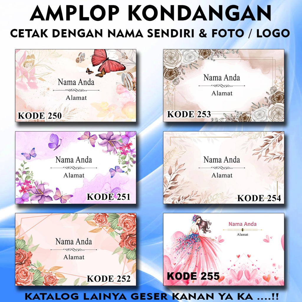 

Amplop kondangan murah isi 10lembar