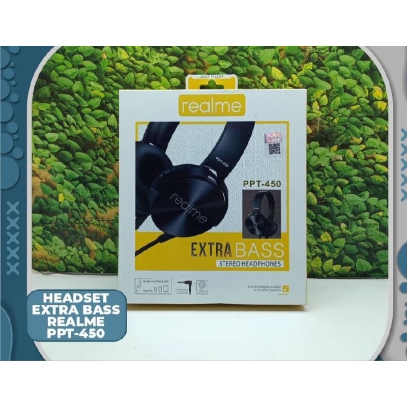 HEADPHONES PPT - 450 REALME EXTRA BASS