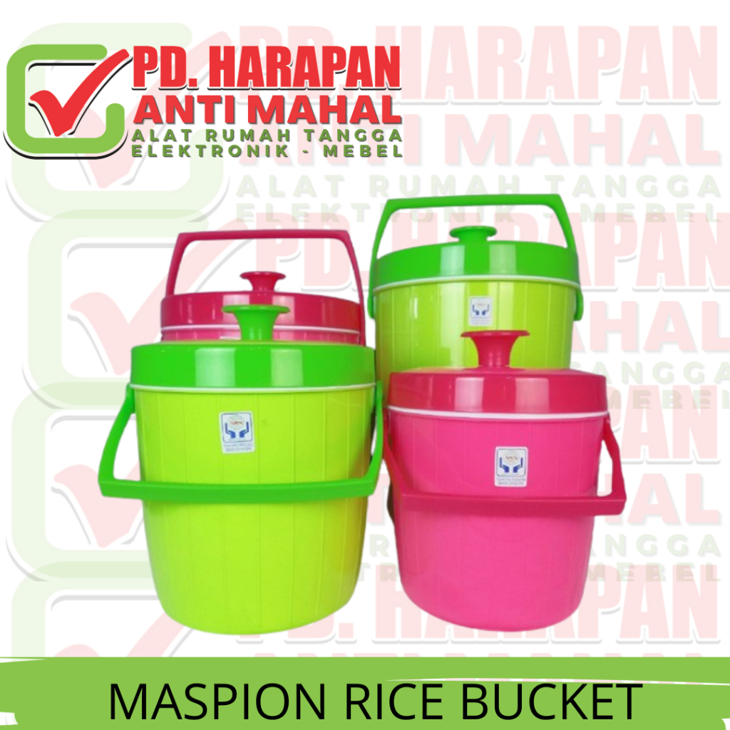 MASPION RICE BUCKET USA 6/MASPION RICE BUCKET USA 8/MASPION RICE BUCKET USA 10/MASPION RICE BUCKET U