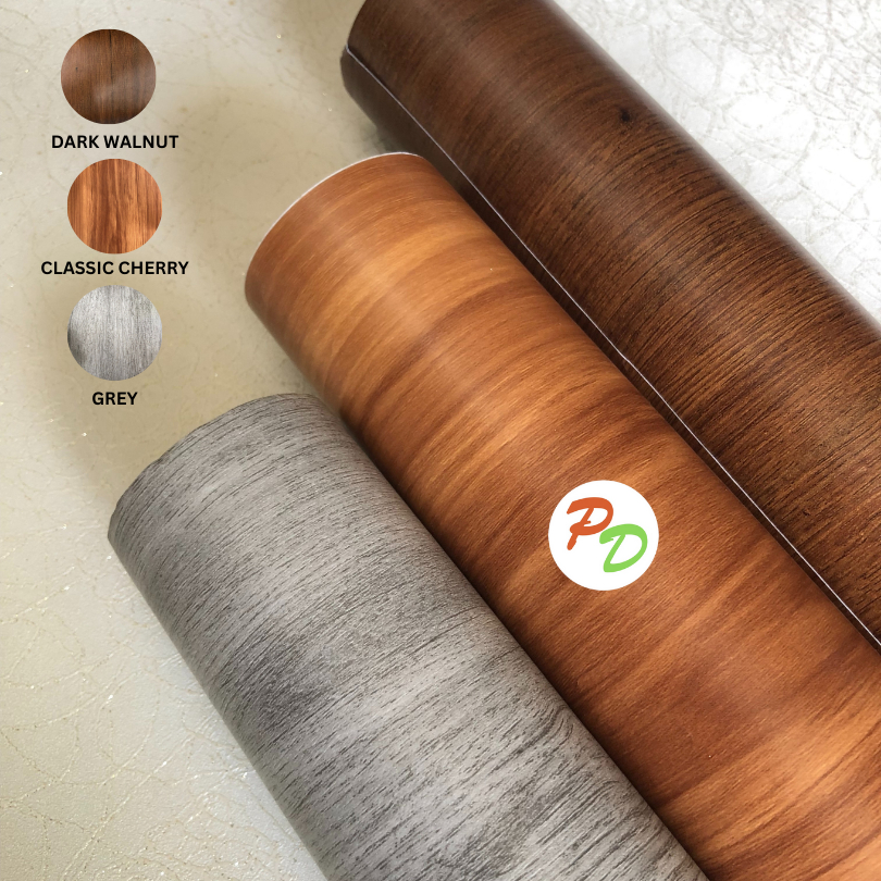 Sticker Decosheet PVC HPL Pelapis Meja Lemari Furniture Dinding Kayu