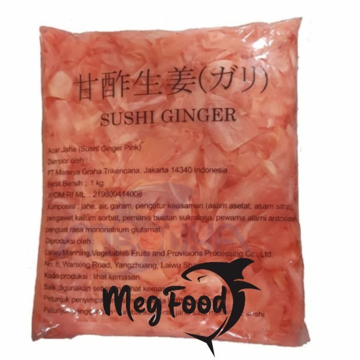 

SUSHI GINGER/SUSHI GINGER PINK/ACAR JAHE 1 KILO