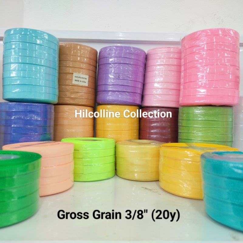 

Pita Grossgrain 3/8 20yard | Pita Salur 3/8 20yard