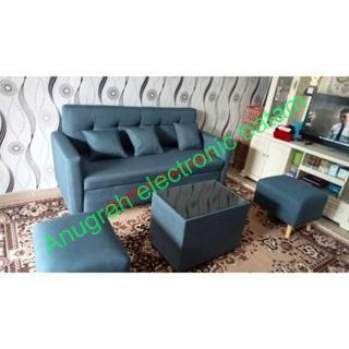 Sofa Kursi Tamu JUMBO mewah, Sofa kursi Santai, Sofa Sudut Modern Sofa set Meja BATAM