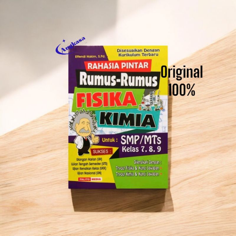 Rahasia Pintar Rumus Rumus FISIKA - KIMIA SMP /MTS Kelas 7,8,9
