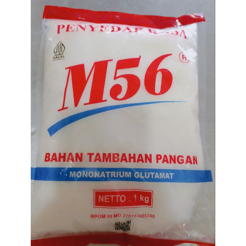 

penyedap rasa micin merk 56 kemasan 1 kilo