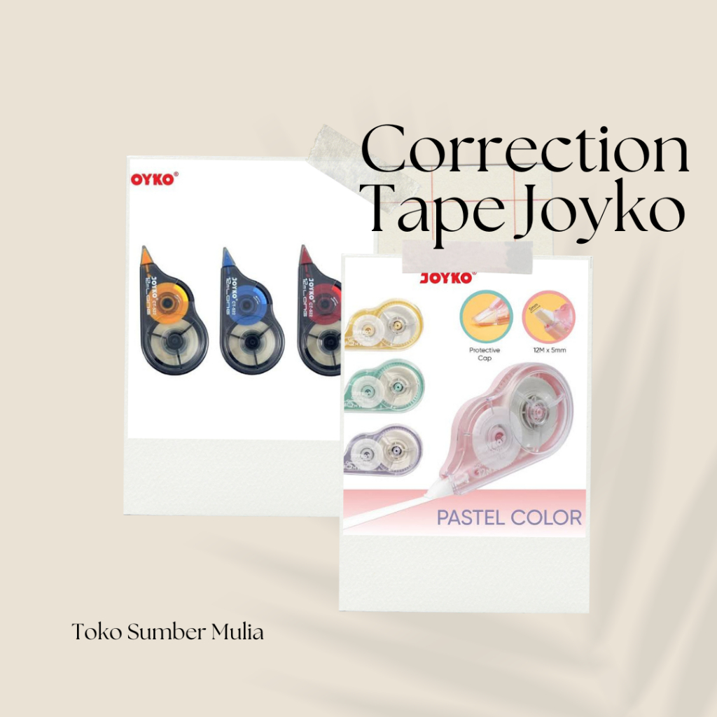 

Correction Tape Joyko Tip Ex Kertas