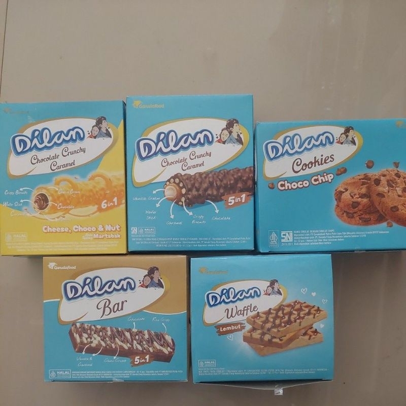 

Dilan Chocolate Crunchy Caramel (isi 12 pcs)