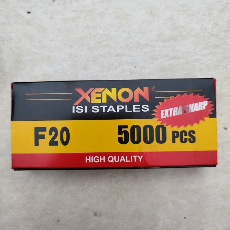 

Isi Staples Paku Tembak Air Nail Nailer 20mm 20 mm 2cm 2 cm F20 F 20 Xenon