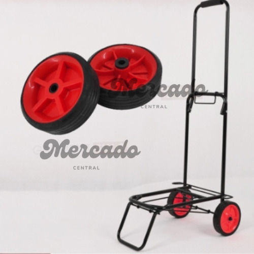 Roda Troli Trolley Ban Karet 4 Inch Roda Kereta Gerobak Dorong Roda Hidup Super Kuat