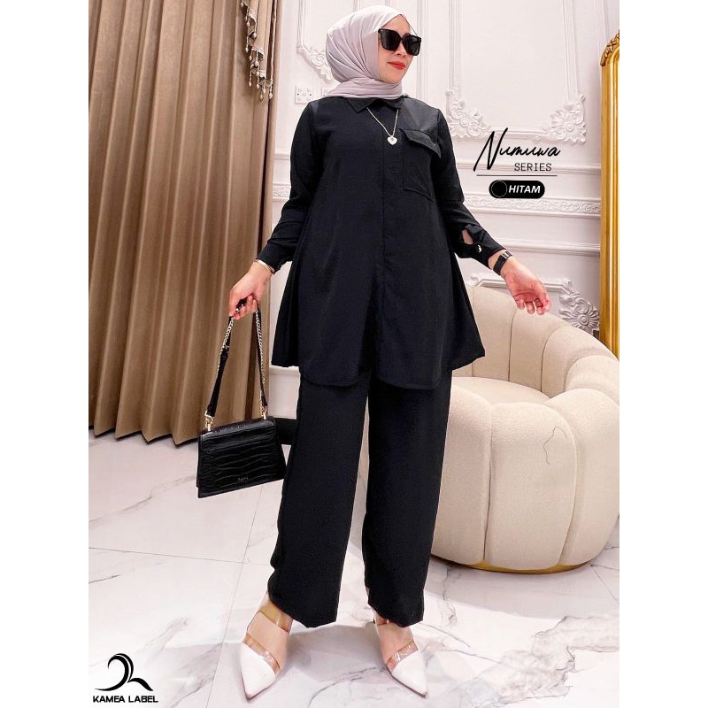 CRINKLE ONE SET KULOT