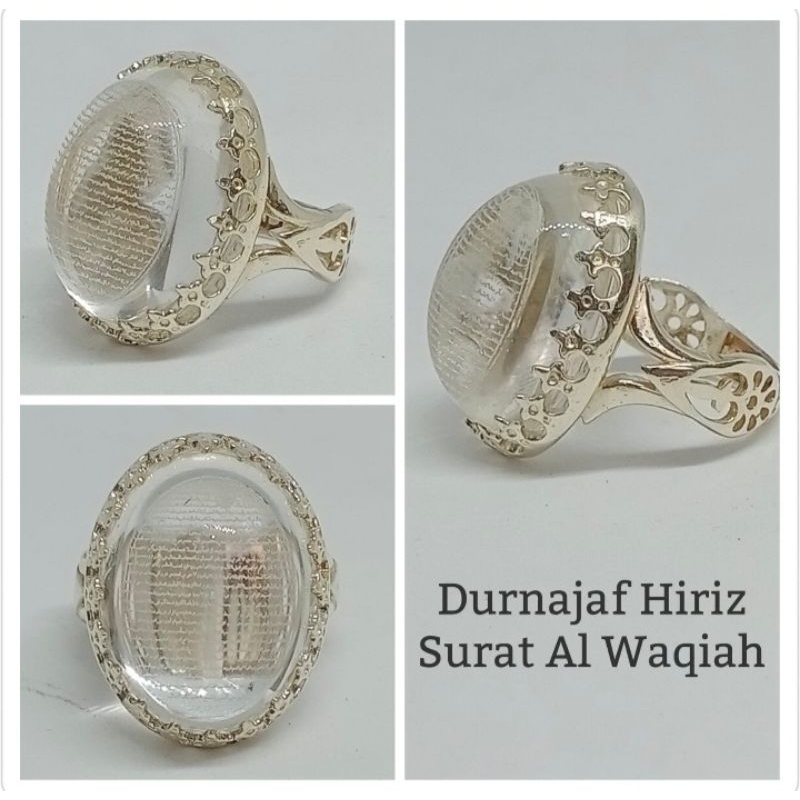 Cincin Perak Batu Durunnajaf Hiriz Surat Waqiah