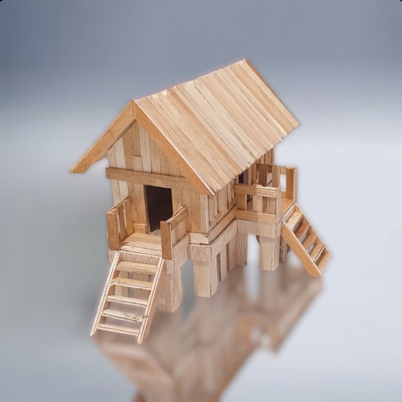 rumah adat Betang Kalimantan