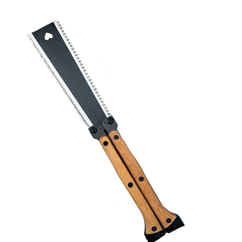 Gergaji Kayu Manual 2 Sisi Gergaji Lipat Portable Jepang Foldable Butterfly Saw Premium Terbaik