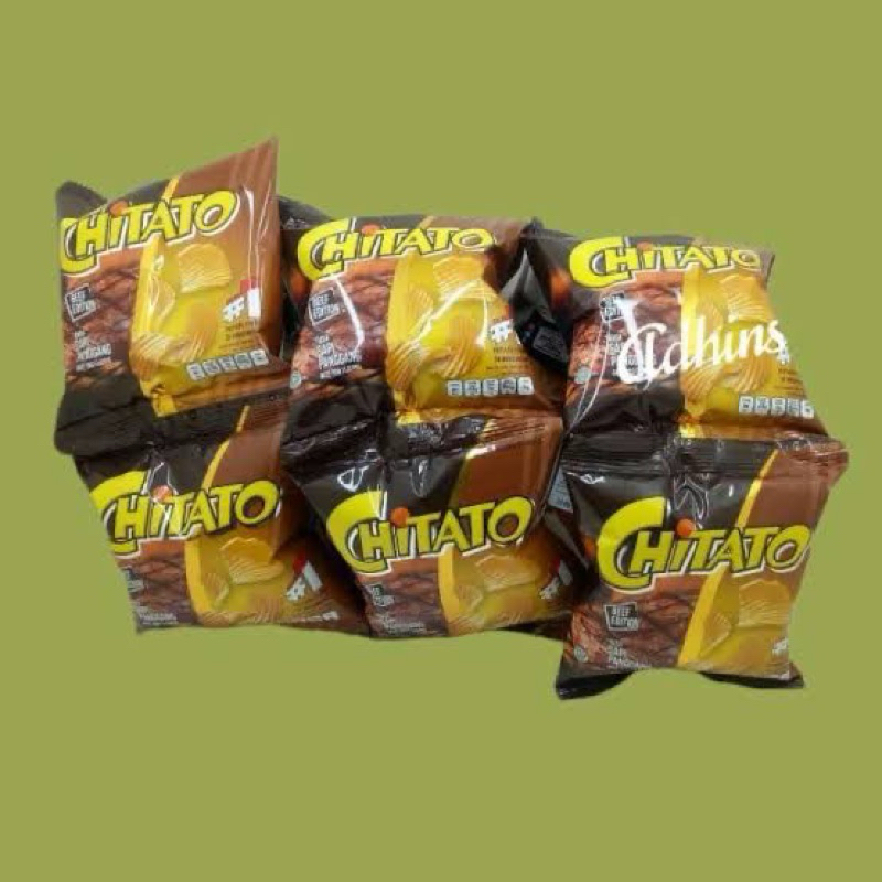 

CHITATO RENCENG SNACK KENTANG RASA SAPI PANGGANG 15g isi 10 pcs