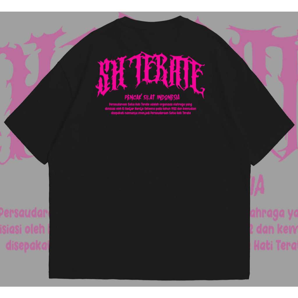 Kaos Sh Terate Pria/Wanita Premium Original 100%