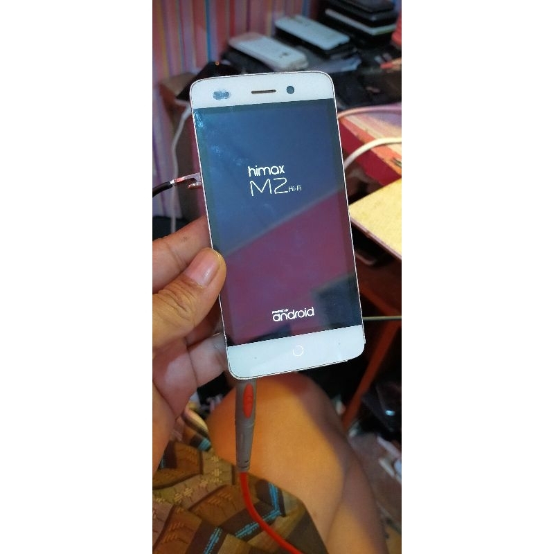 lcd himax y12 normal tested. tinggal yg retak normal