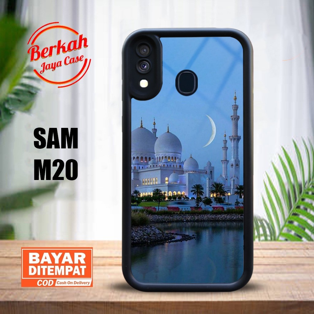 Casing Samsung M20 Mesjid Case Samsung M20 Terbaru Terlaris Termurah Hardcase Softcase Glossy