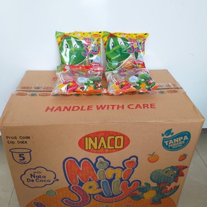 

1 Dus Inaco Mini Jelly Isi 72bks / 1 Karton Inaco jelly