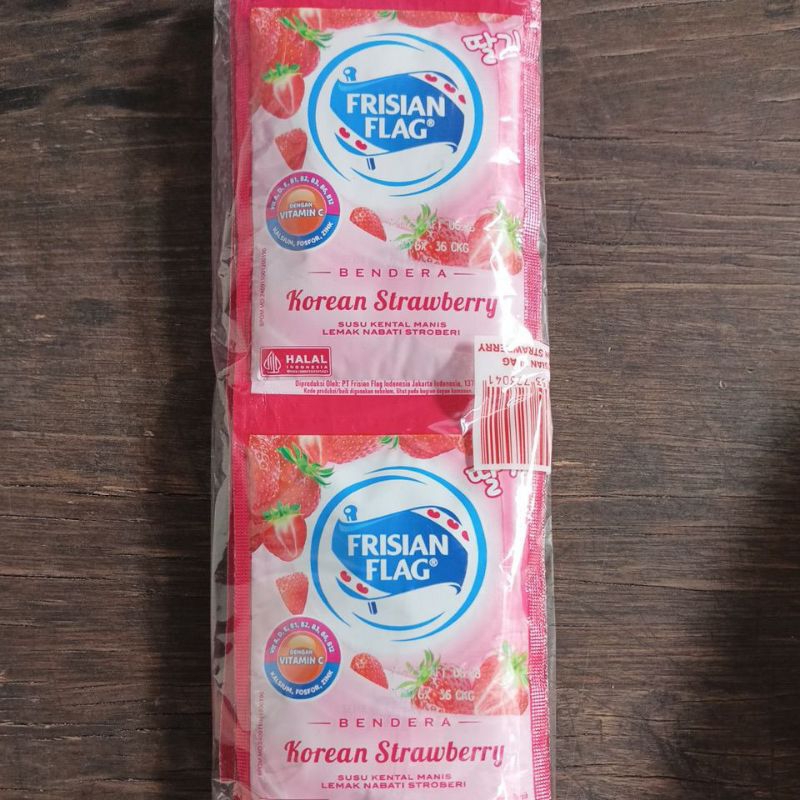 

Bendera sachet korean strawberry