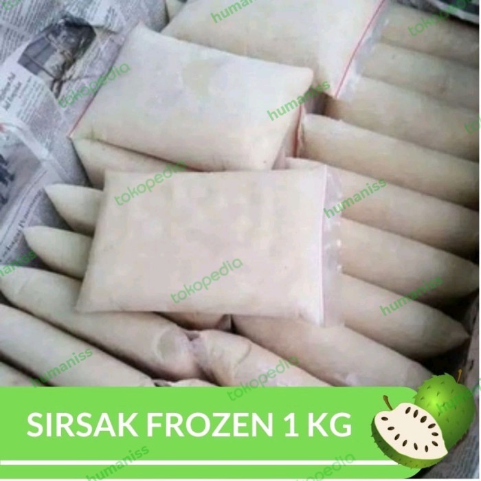 

SIRSAK FROZEN 1KG (daging sirsak tanpa biji) / PROMOO