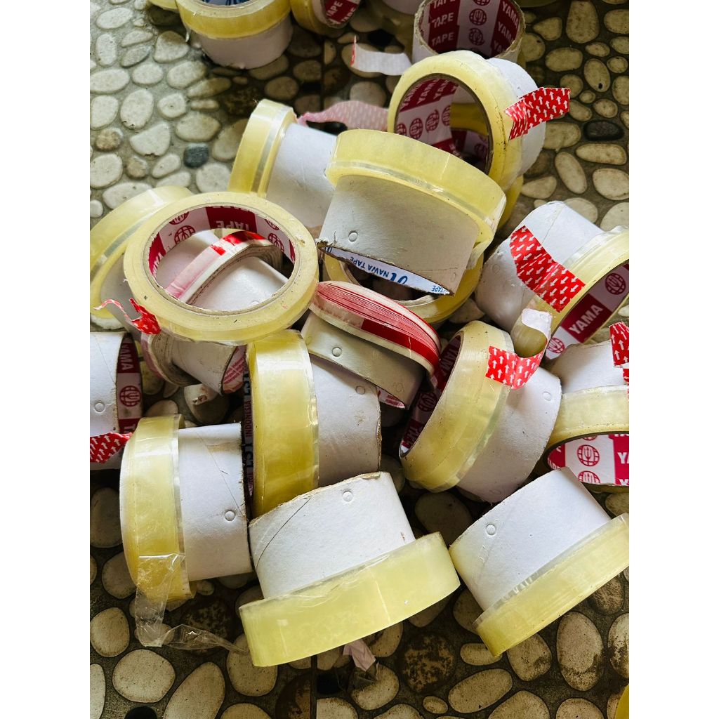 

LAKBAN LAKBAN KILOAN 1/2KG 500GR UK 1 JARI DAN 2 JARI MASIH LAYAK PAKAI LAKBAN KILOAN BENING DAN COKLAT MURAH COCOK UNTUK PACKING