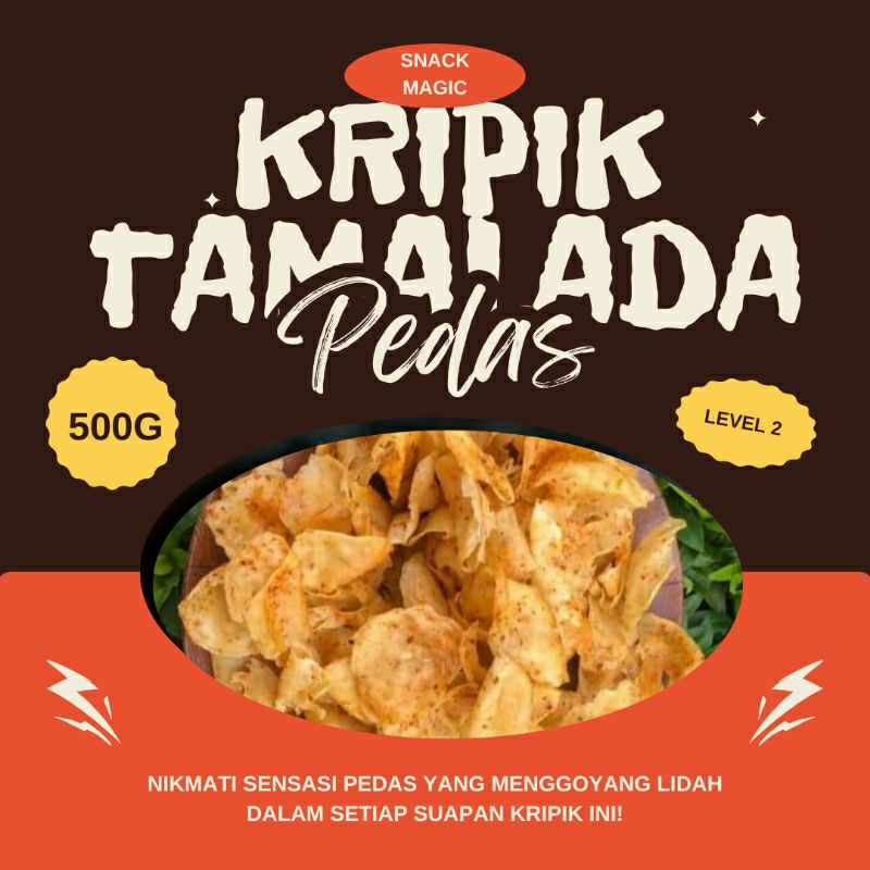 

kripik tamalada level 2 500gram