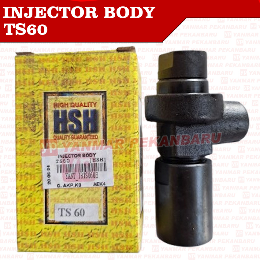 TS60 Injector Body Rumah Nozzle Nojel Mesin Yanmar HSH