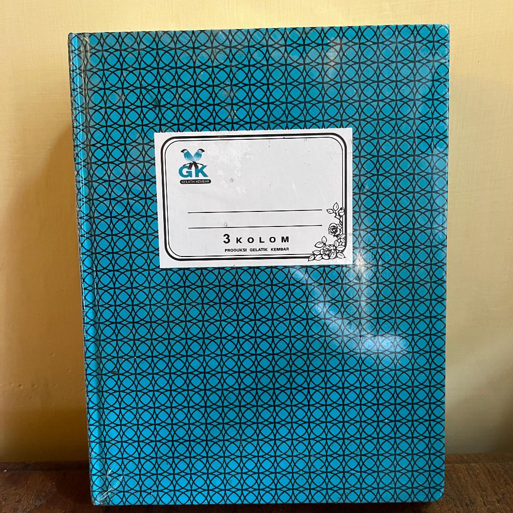 

Buku Kas 3 Kolom Kuarto Hard Cover 100 lembar