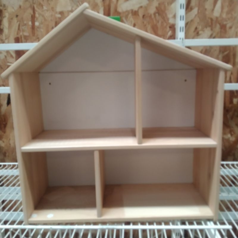 Dollhouse Rumah Boneka Shimajiro Kayu Rak Dinding