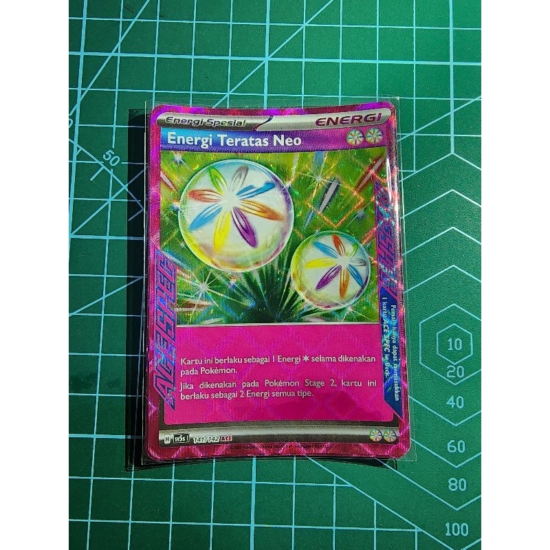 Energi Teratas Neo ace sv5s kartu pokemon tcg indonesia