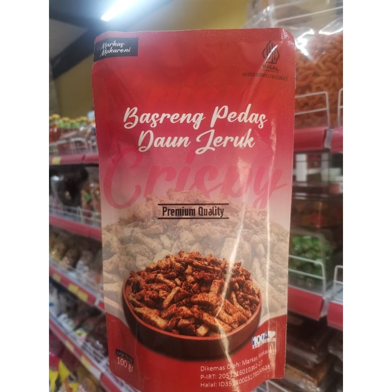 

BASRENG PEDAS DAUN JERUK CRISPY / KHAS BEKASI