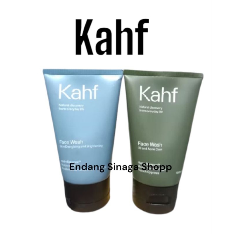 Kahf Men Face Wash 100ML -Sabun Cuci Muka Pria 100%Original