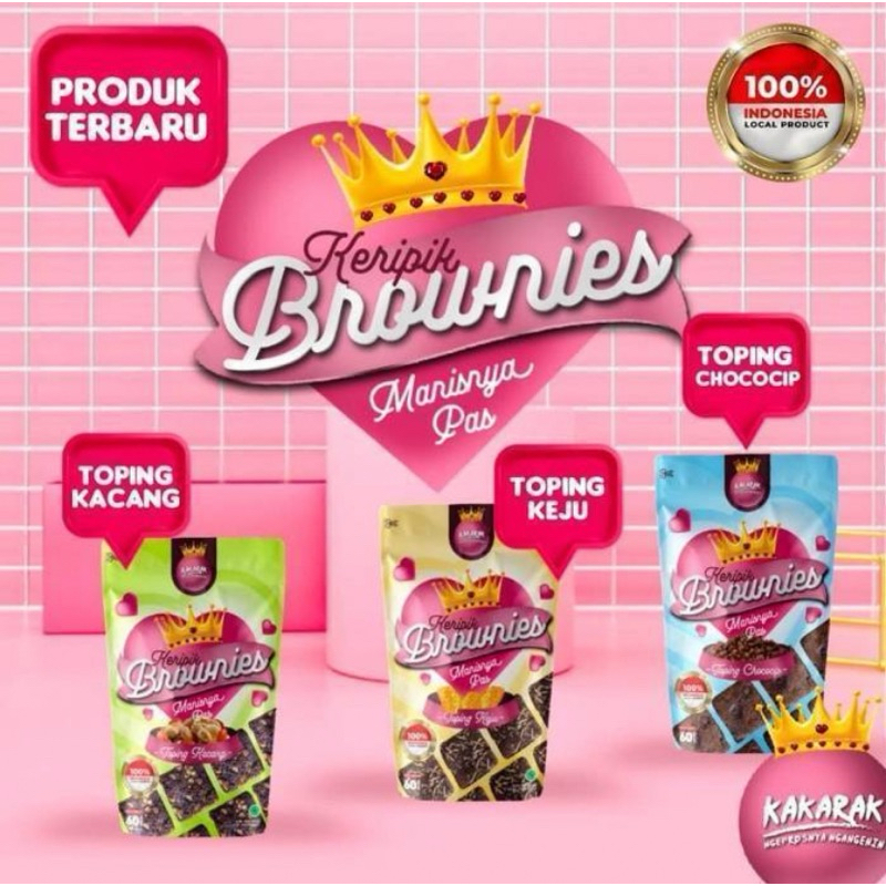 

KERIPIK BROWNIES