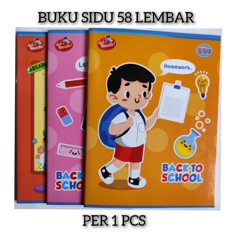 

Buku Tulis Sidu 58 Lembar Jual eceran per 1 pcs