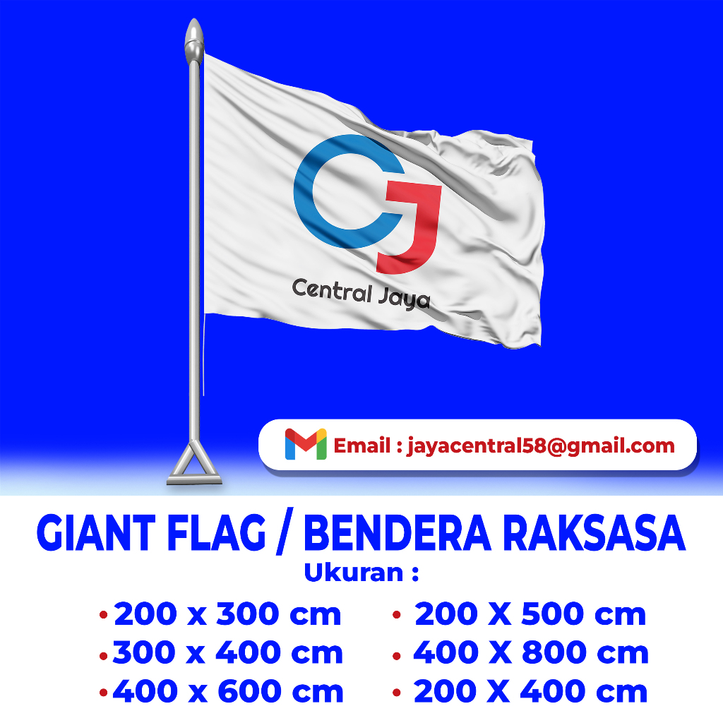GIANT FLAG / BENDERA RAKSASA