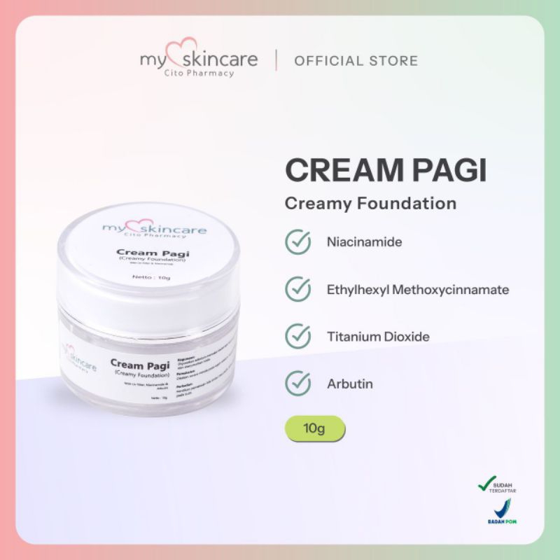 Creamy Foundation Myskincare by Cito Pharmacy