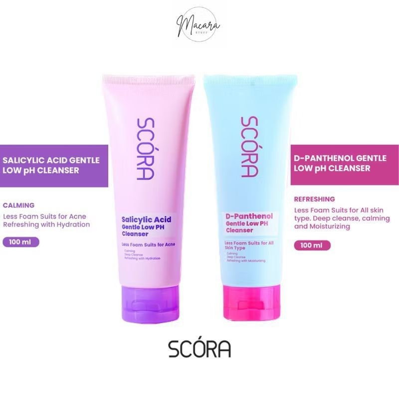 Scora gentle low ph cleanser 100ml