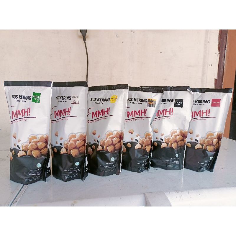 

sus kering MMH/soes coklat/strawberry/banana