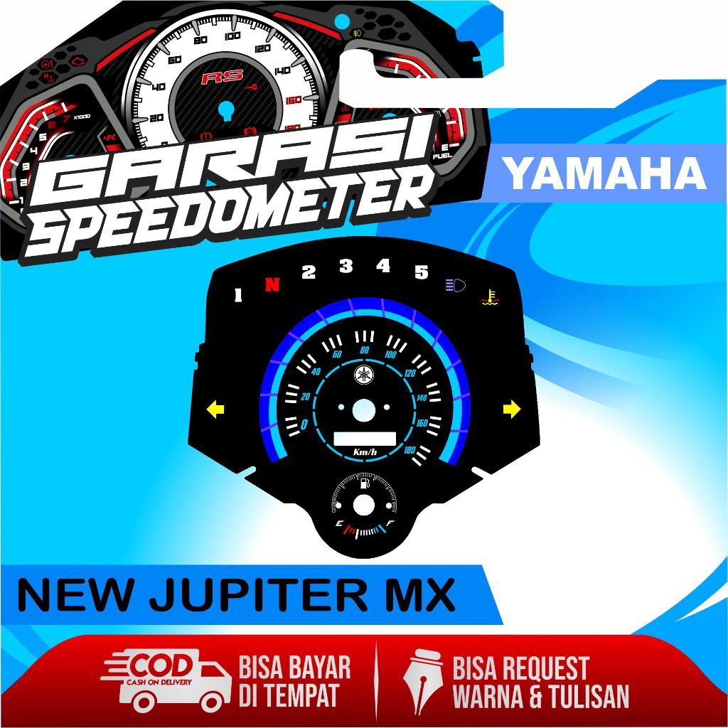 PAPAN SPEEDOMETER CUSTOM YAMAHA NEW JUPITER MX JUPITER MX 135