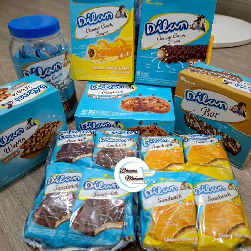 

Dilan Crunchy / Bar / Waffle / Sandwich / Cookies / Mini Pack