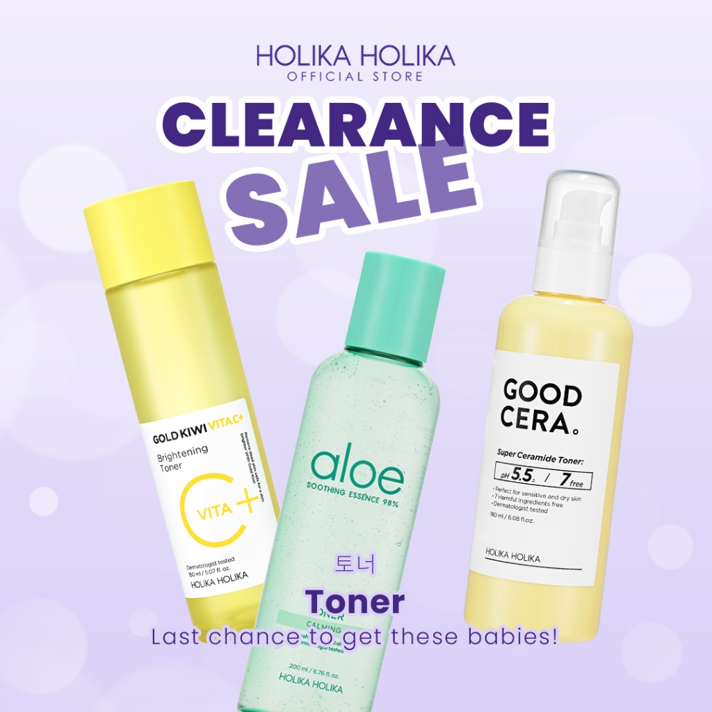 CLEARANCE SALE Holika Holika Toner & Mist | LAST STOCK
