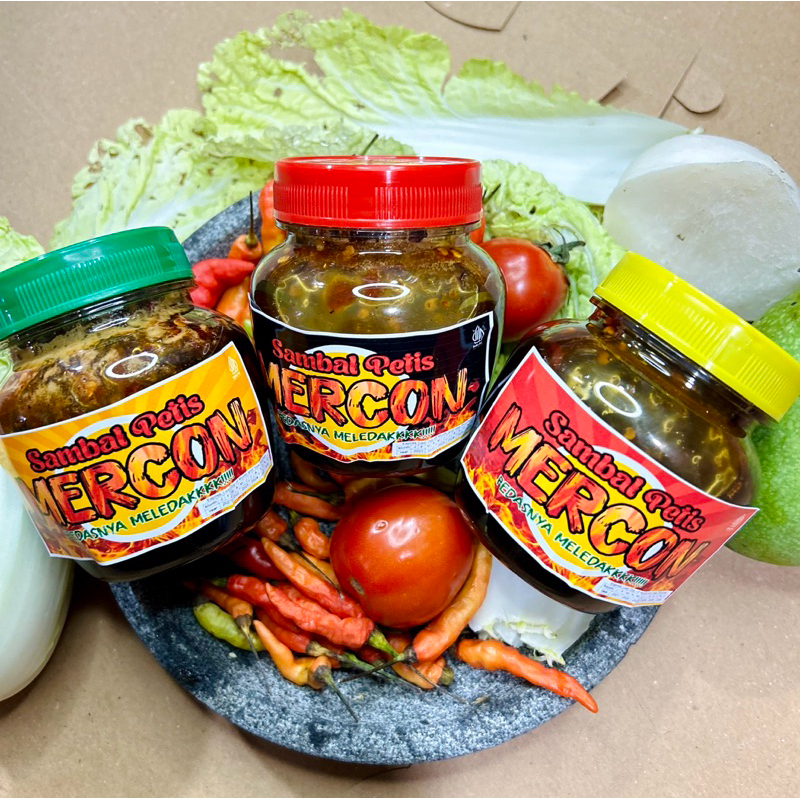 

SAMBAL PETIS MERCON KHAS MADURA SIAP MAKAN / PETIS MERCON LEVEL 1,2,3 / SAMBAL PETIS MADURA